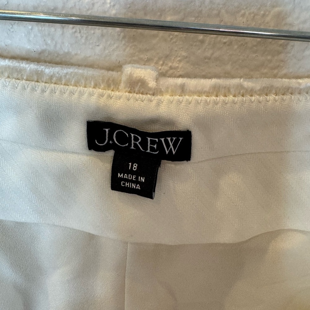 J CREW ‘Carolina Drapey Velvet’ Wide Leg Pants - Picture 9 of 17